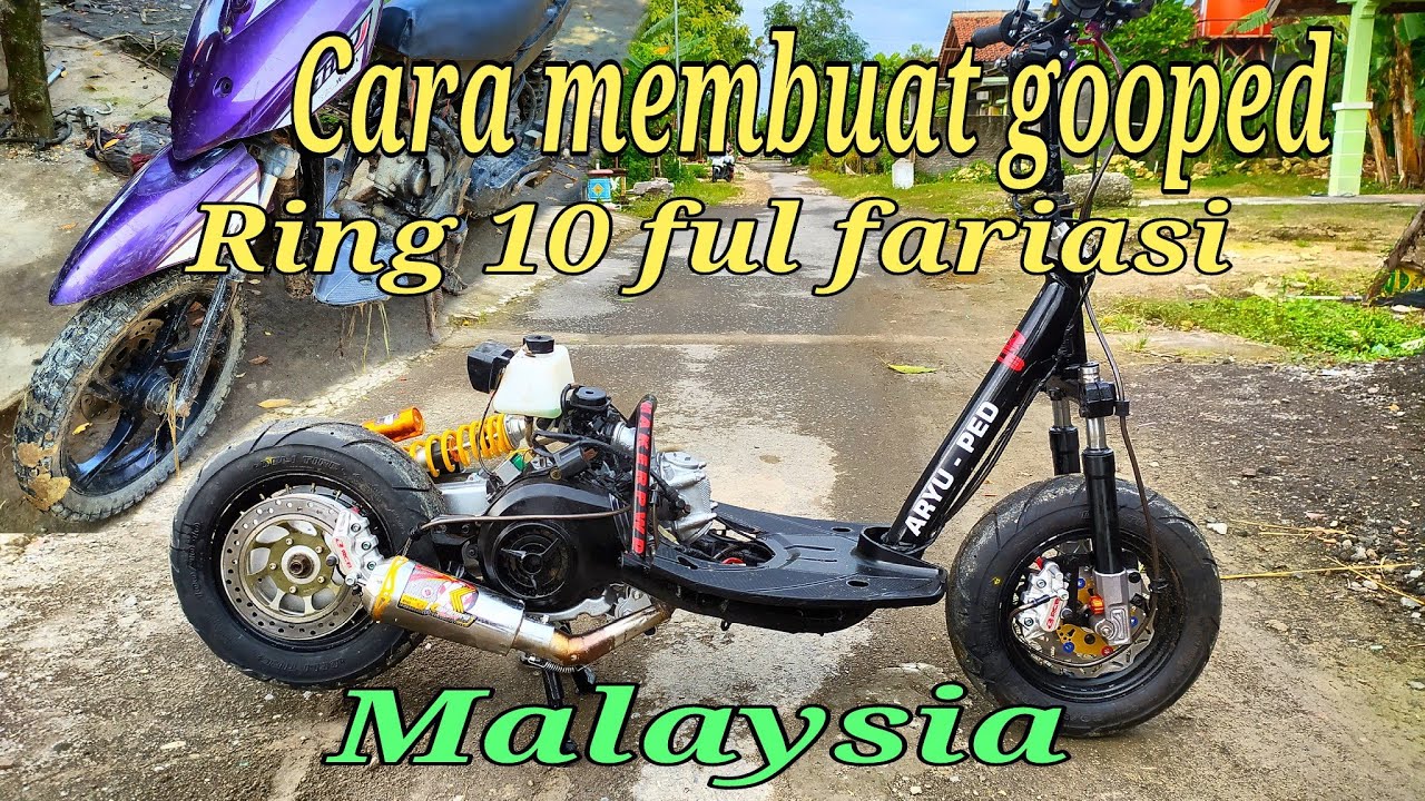 cara membuat gooped dari mesin mio