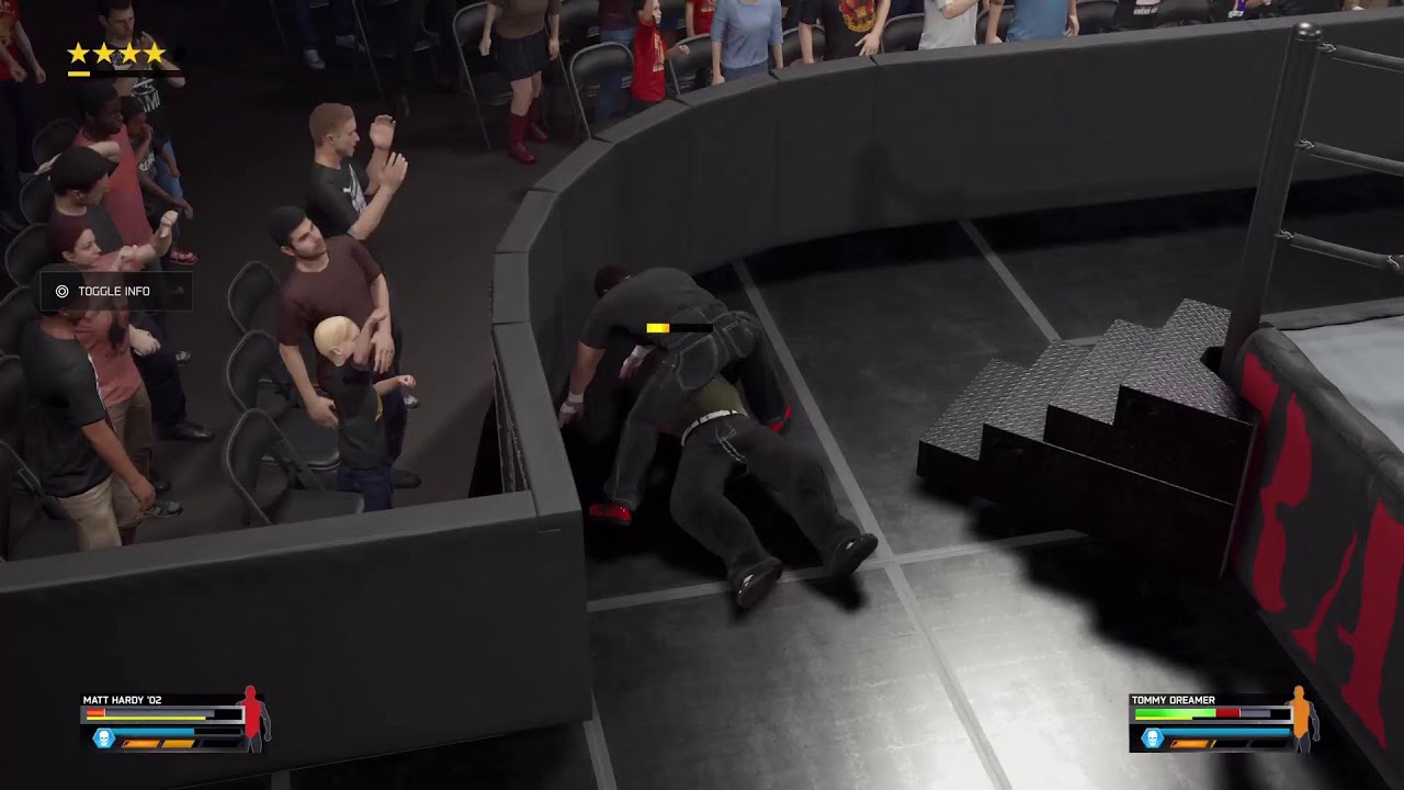 WWE 2K25 - WWF 2002 - 8 MAN TOURNEY FOR THE WWF EUROPEAN TITLE @ WWF RAW 2002 ARENA
