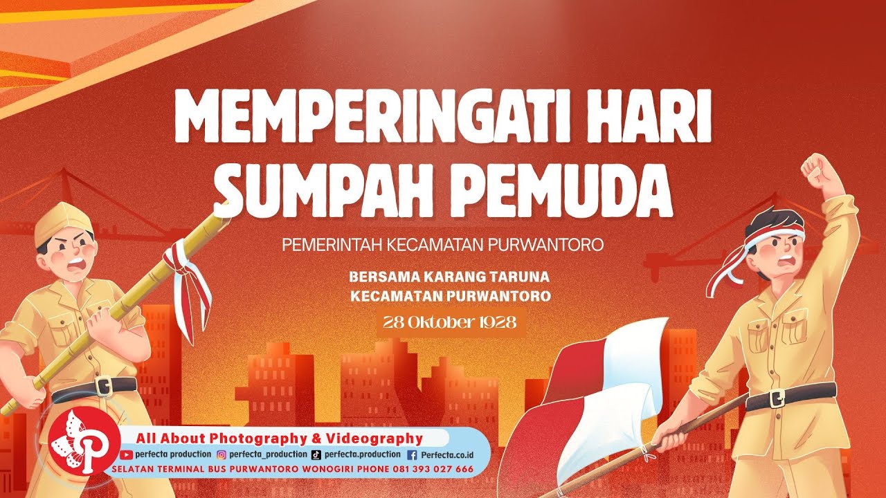 UPACARA PERINGATAN HARI SUMPAH PEMUDA KECAMATAN PURWANTORO BERSAMA KTI  PURWANTORO - 28 OKTOBER 2025