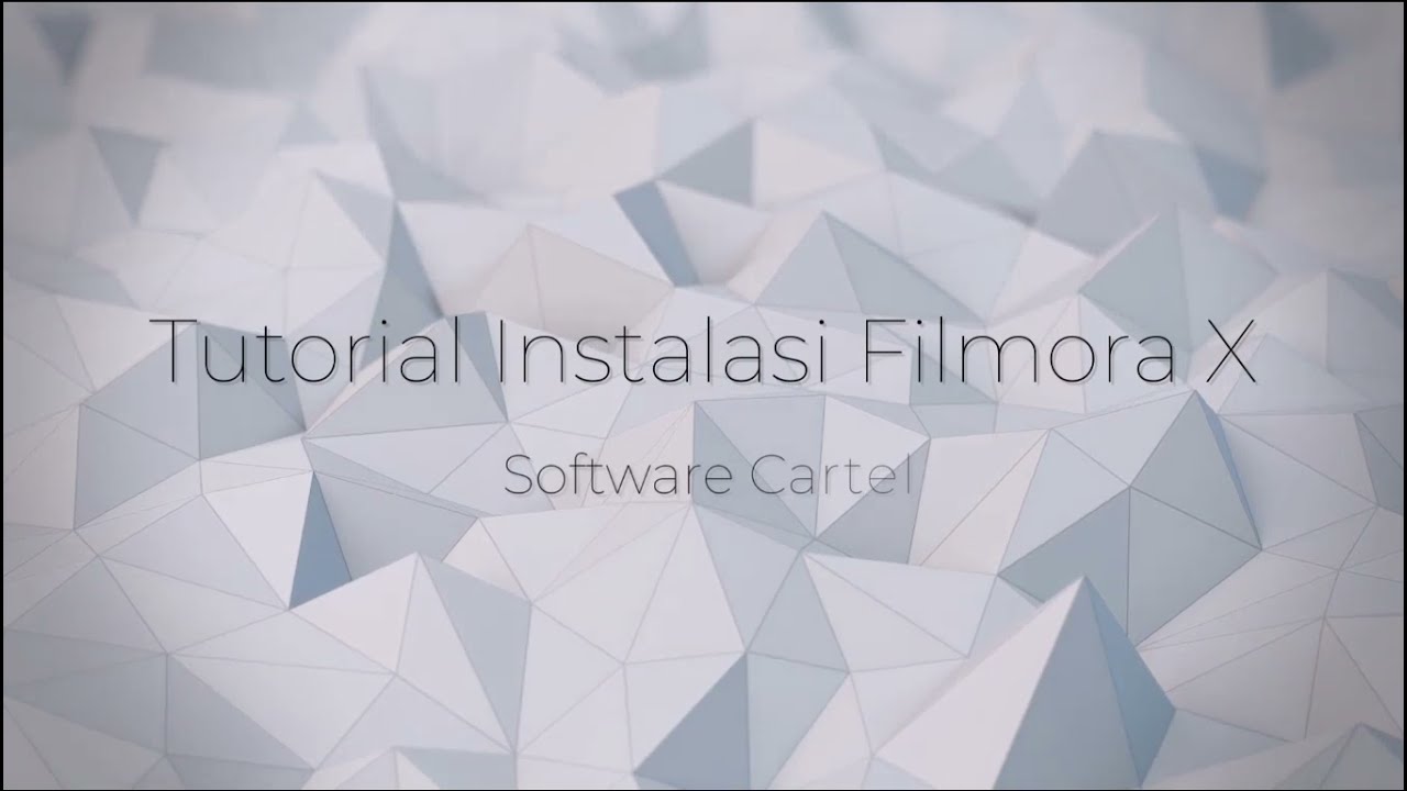 Tutorial instalasi Filmora X (Mac)