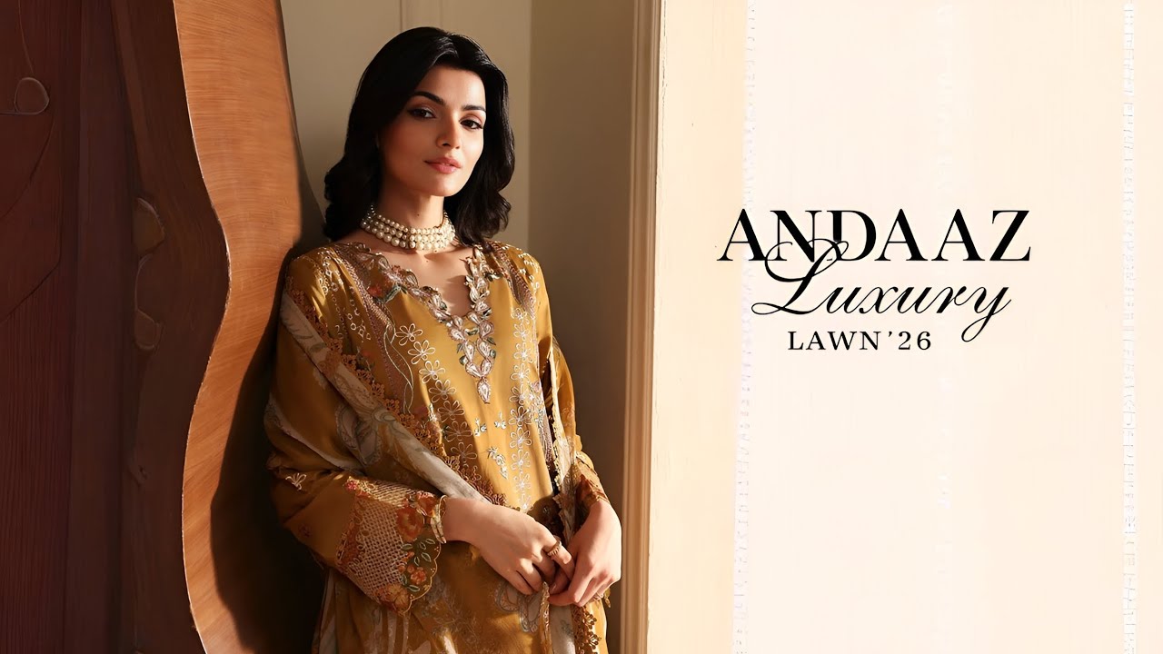 Ramsha Andaaz Luxury Lawn Collection 2026 | Ramsha Summer Lawn Unstitched Collection 2026