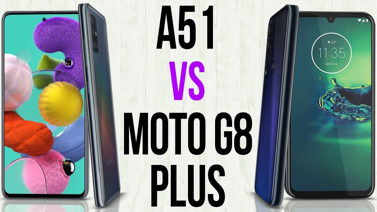A51 vs Moto G8 Plus (Comparativo)