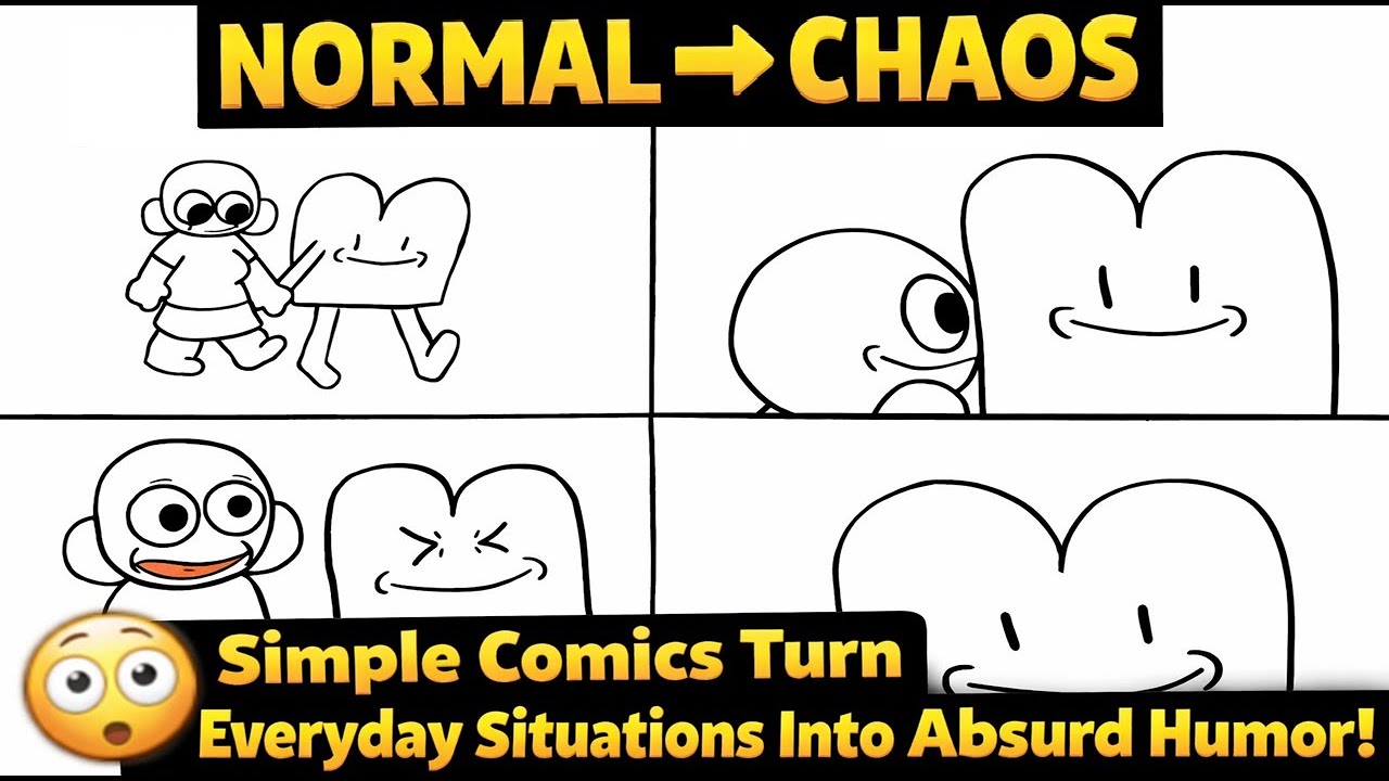 Simple Everyday Comics That Turn Normal Life Into Pure Absurdity 😂