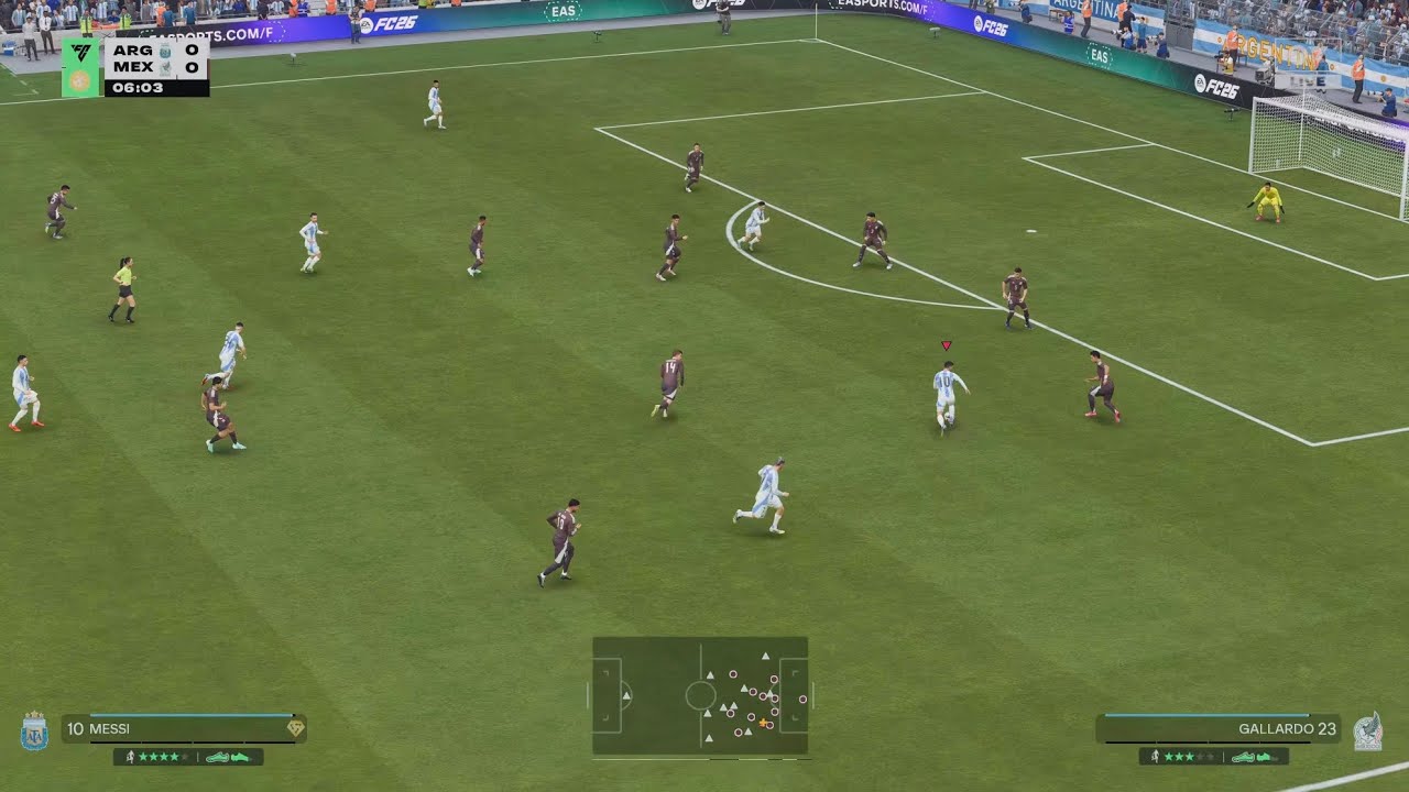 Argentina vs Mexico (Authentic) World Class Difficulty - EA SPORTS FC 26