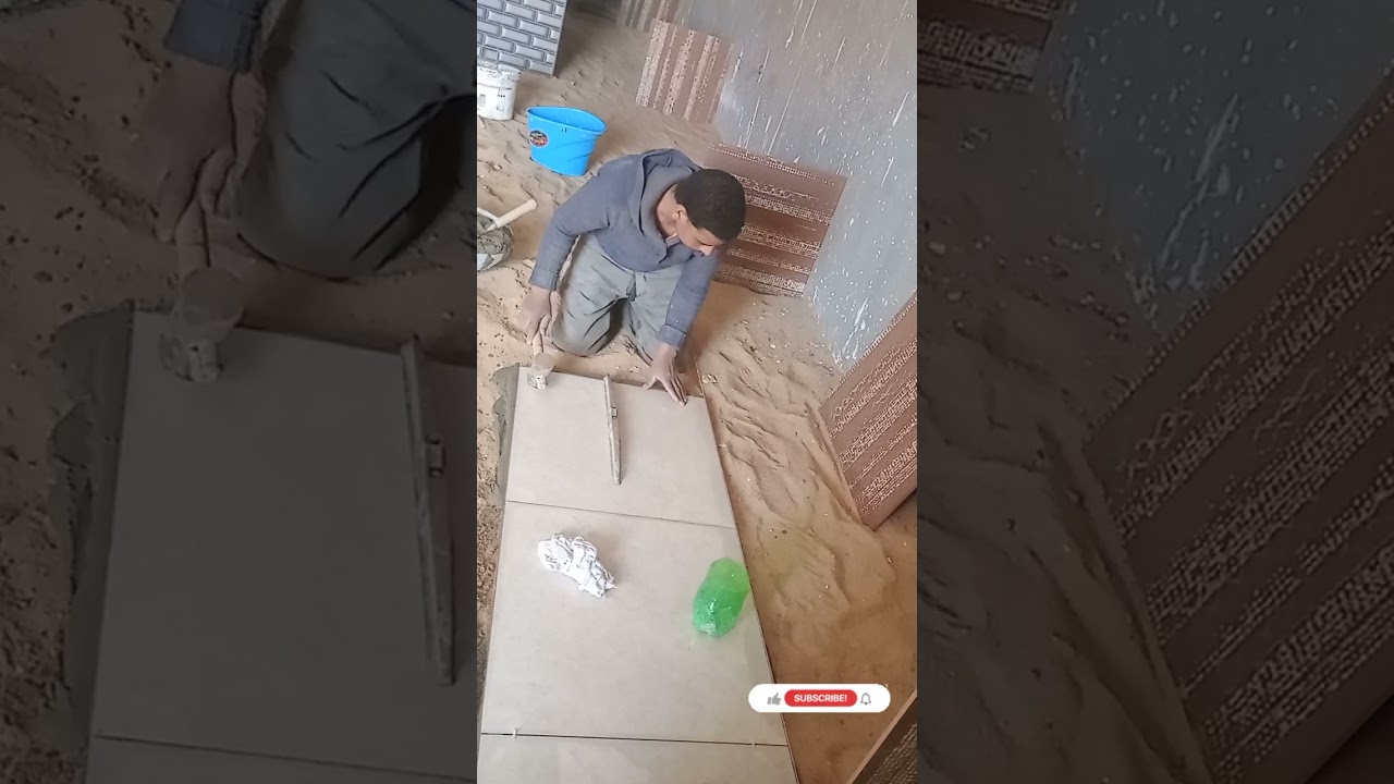 طريقه شدخيط  بلاط اوالسيراميك الأرضيات والصليبه اوالفواصل بتاعه اللحام الليزر وطريقه التركيب