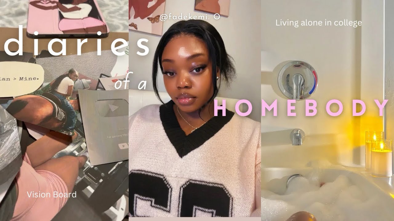 Living alone diaries 🎧 | An afternoon with a homebody 💖