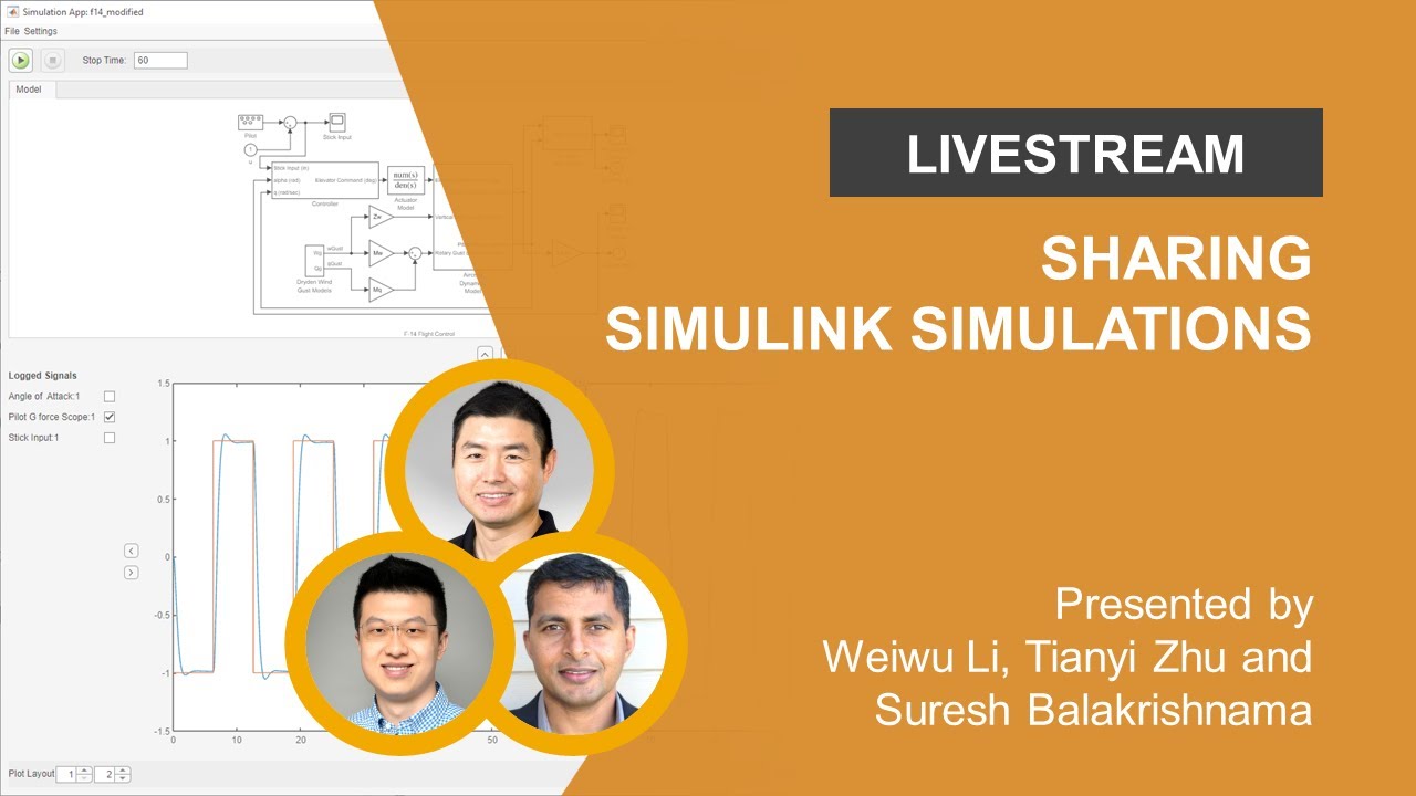 Sharing Simulink Simulations as Apps and Software Components