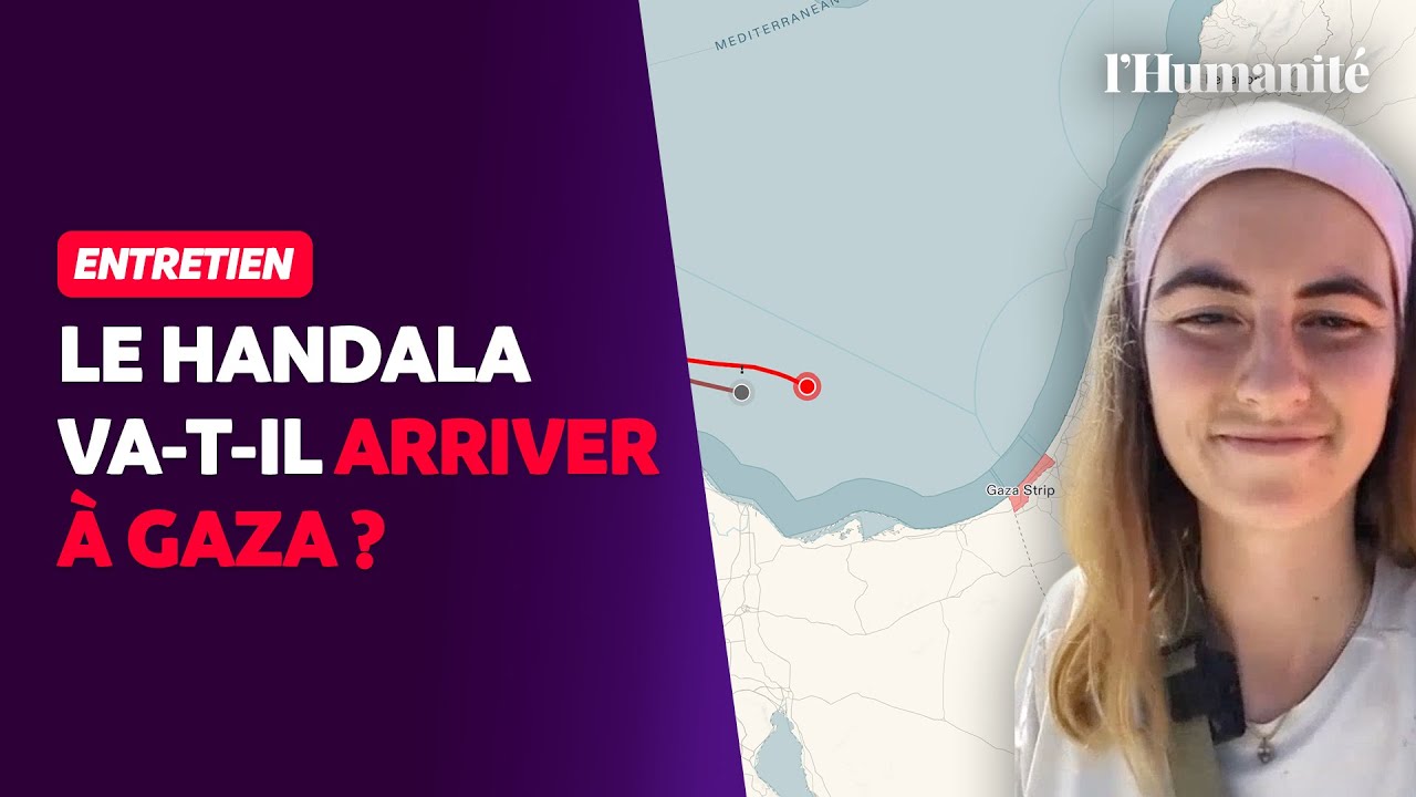 Le Handala va-t-il réussir à briser le blocus de Gaza ? Entretien avec Emma Fourreau