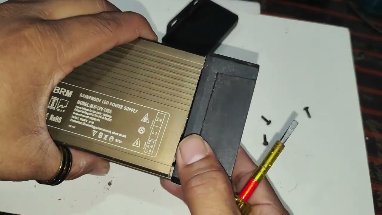 Let's open parts SMPS | 12v output SMPS fixed Assemble smps parts 
