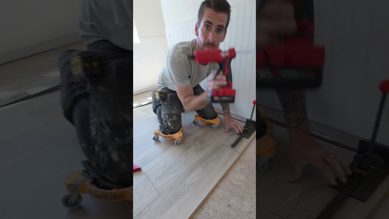 how to install laminate flooring correctly #diy #construction #flooring