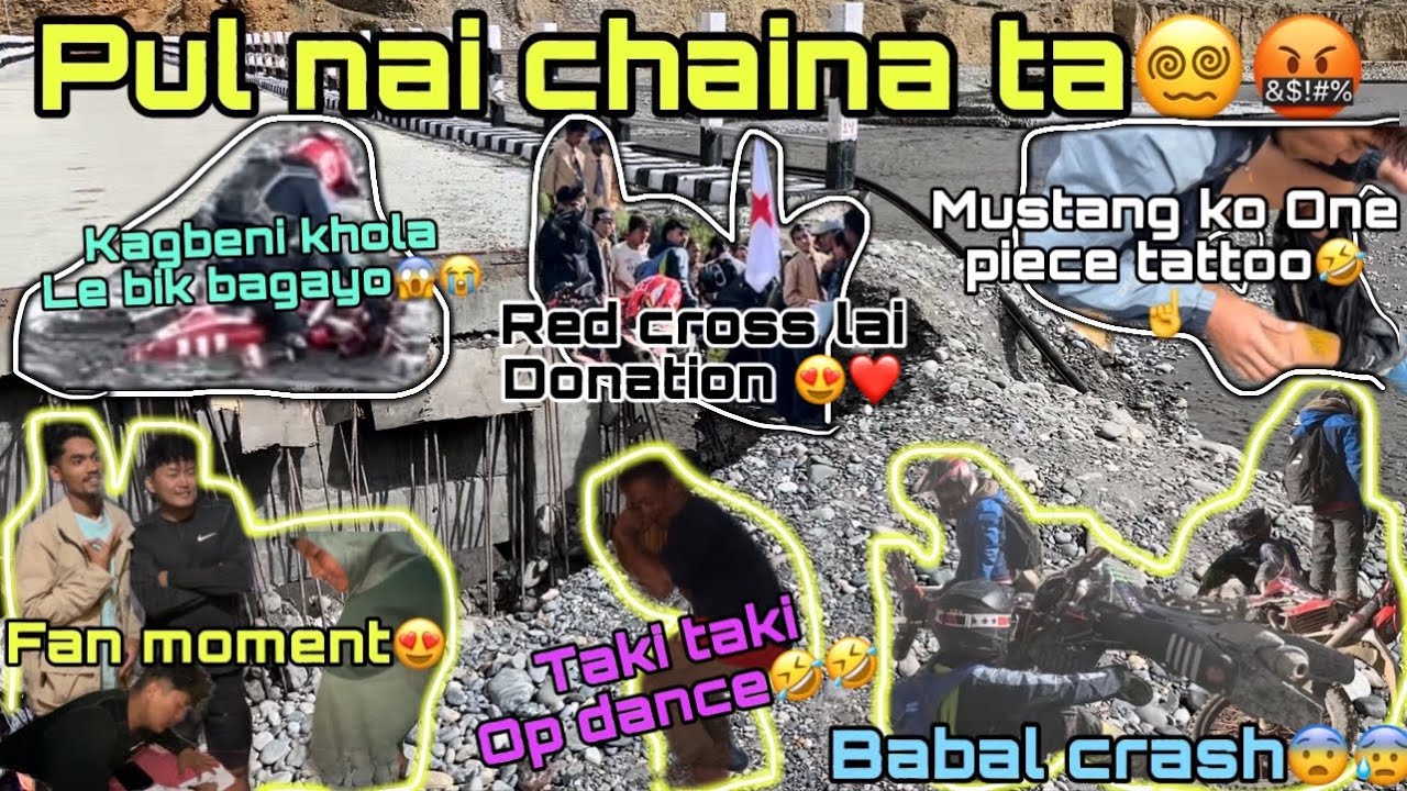 Jomsom farkida content nai content😂😂 | Extreme Mustang Ride | Part 6 @magurung
