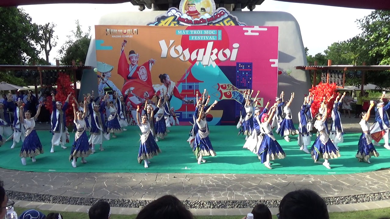 Hanoi Sennen Yosakoi [Dạ Tích] Sunworld Hạ Long 20190728 chieu CN