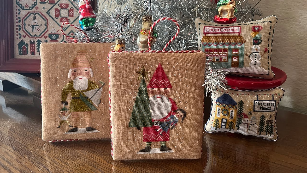 FlossTube #66: Christmas Progress and Trim Tips