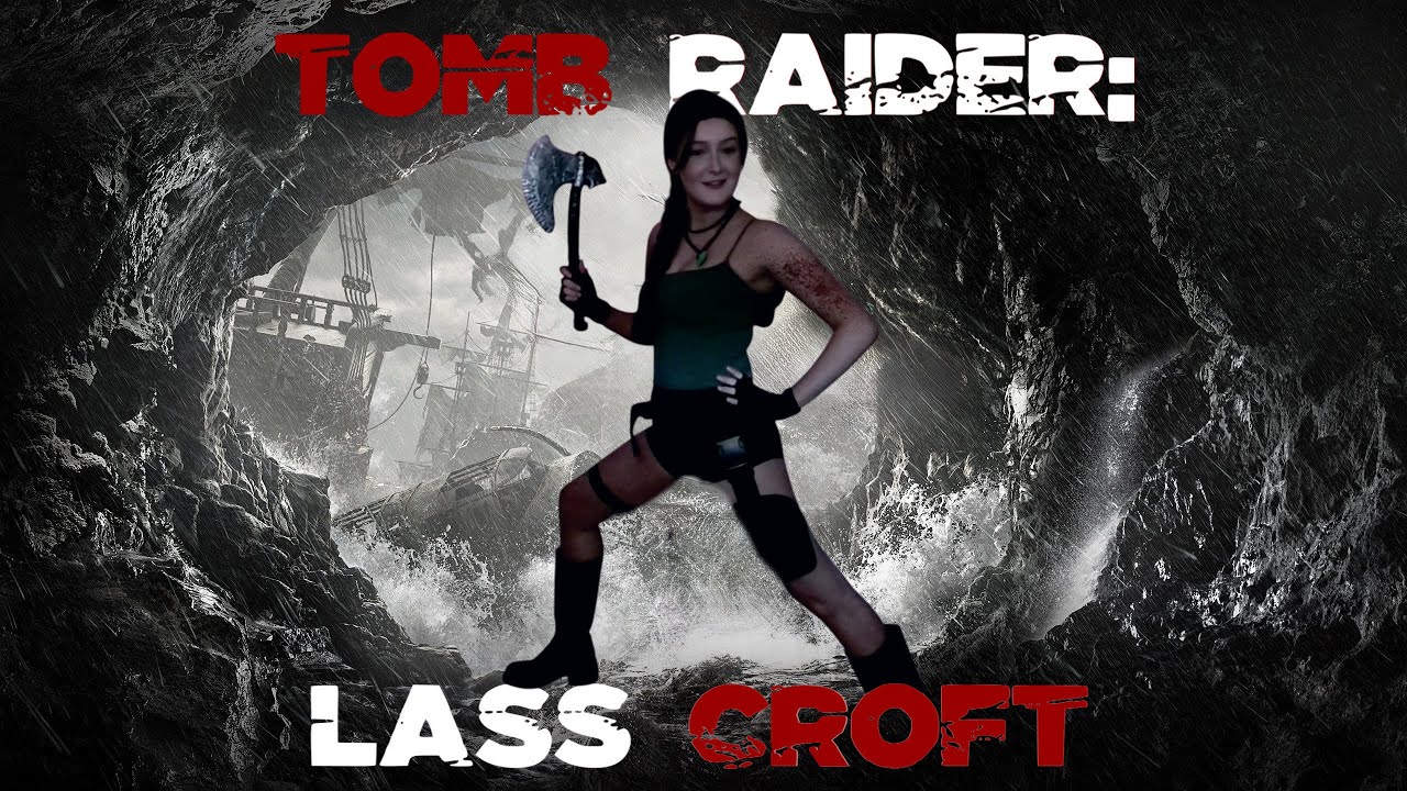 watch lass play tomb raider as lara croft