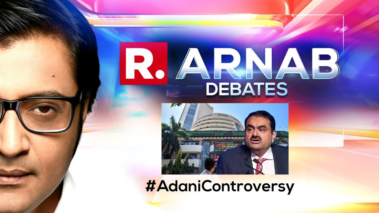 Arnab's Debate: Amid Hindenburg Saga, Adani Enterprises Calls Off FPO, Stocks Hit Lower Circuit