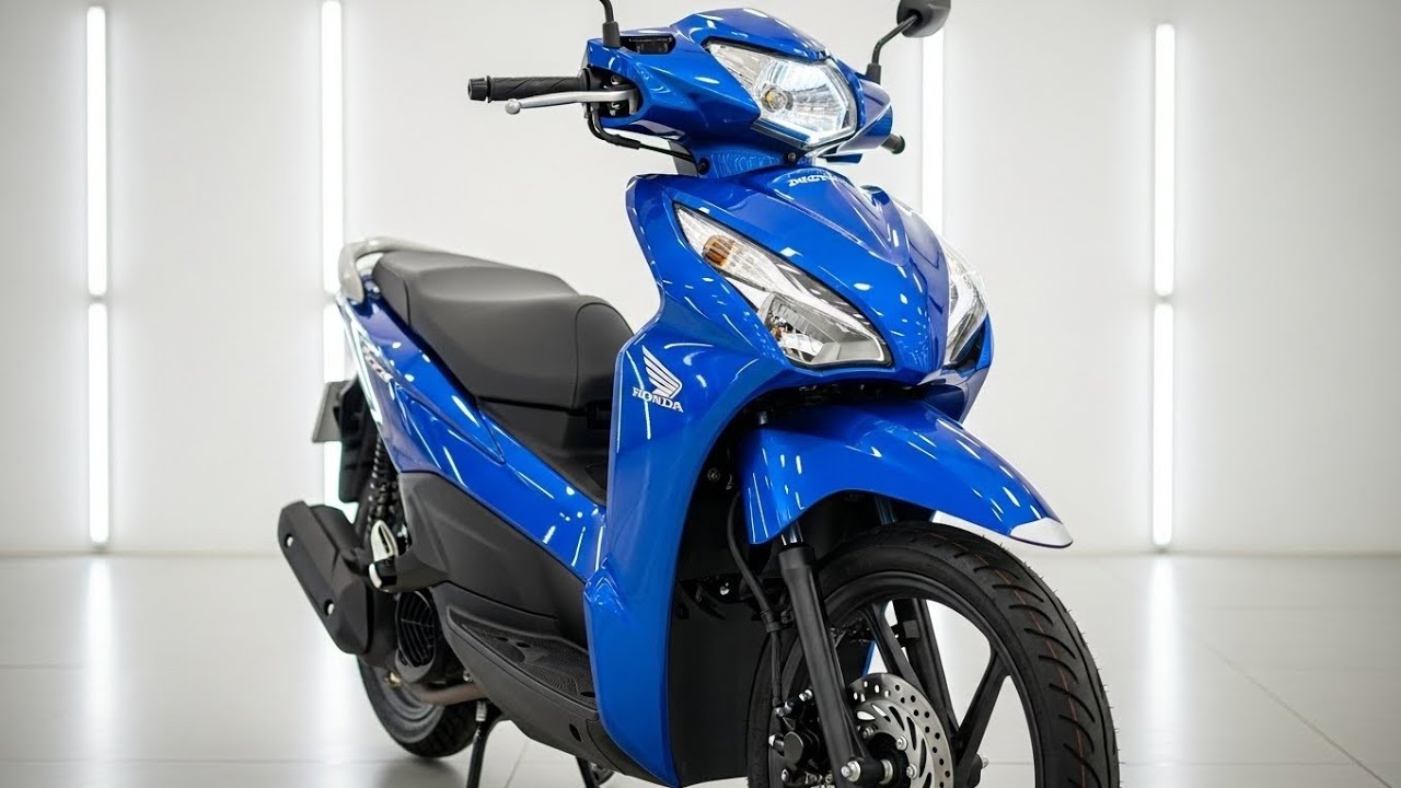 New 2026 Honda Wave 110i Disc สีฟ้า รีวิวจัดเต็ม รถครอบครัวสุดอึด ประหยัด คุ้มค่า