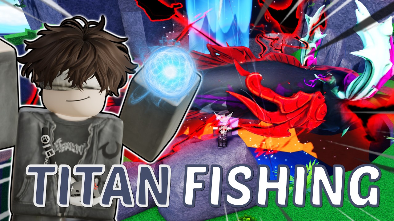 Aku Mancing IKAN LANGKA Pake JURUS di Map Roblox Ini! Titan Fishing Indonesia