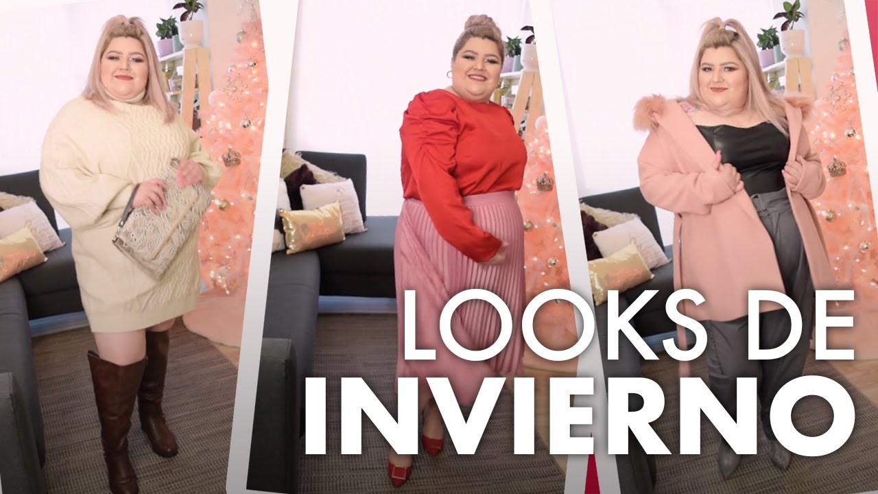 LUCE increíble con estos 12 looks de invierno | La Fatshionista