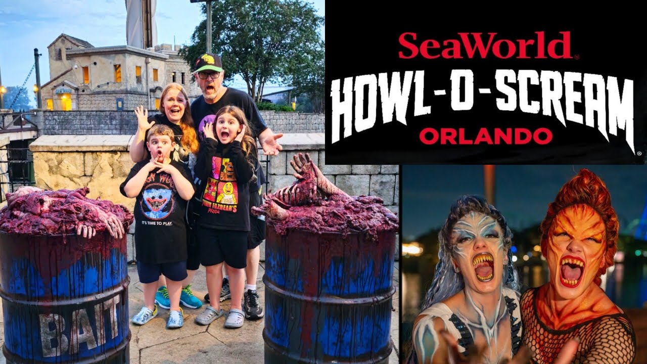 Howl-O-Scream Orlando 2024 Rating the Houses & Scare Zones at SeaWorld Orlando