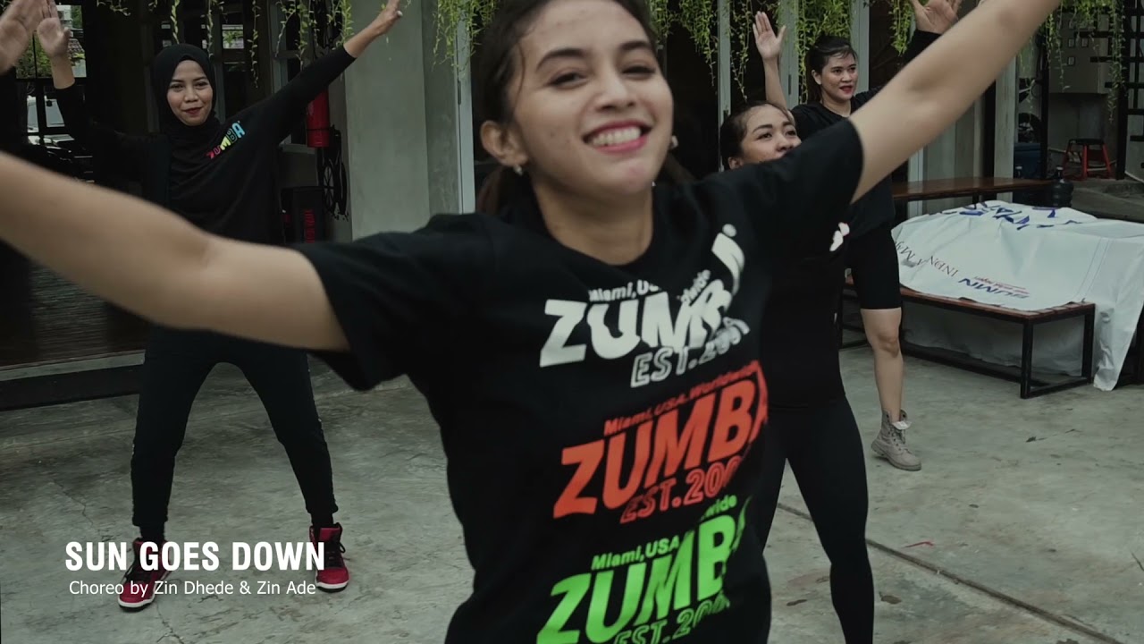 ZUMBA - Sun Goes Down - Choreo by Zin dhede & Zin Ade