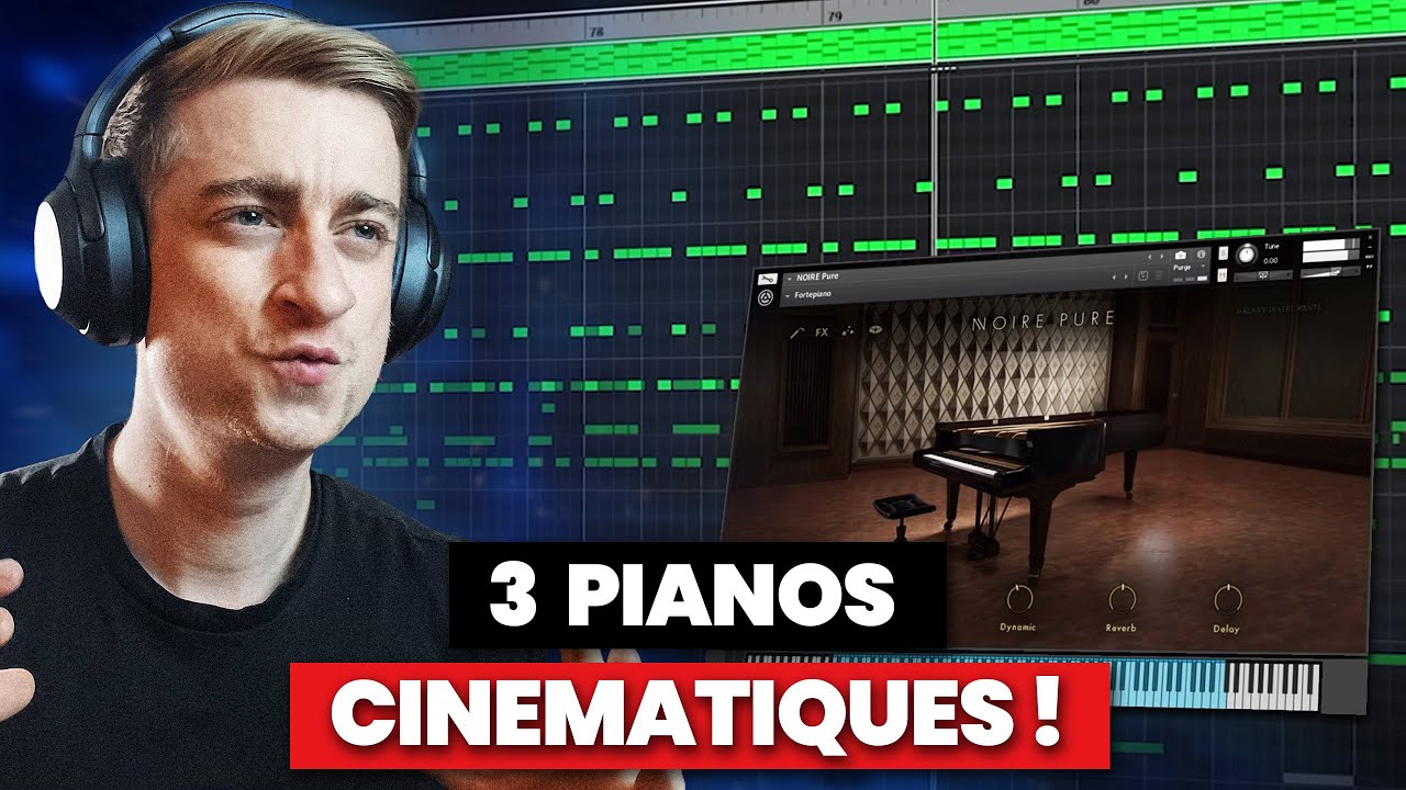 Créer un piano SUPER cinématique ! : Composition et Sound Design 🎹