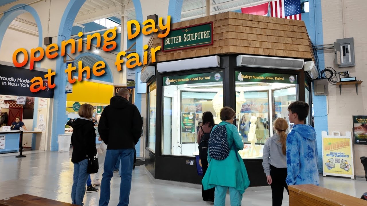New York State Fair 2025 Opening Day! Trying out NEW STUFF