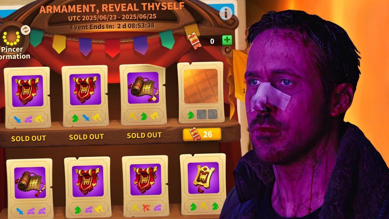 The Best Rage Baiter Event in Rise of Kingdoms... Armaments Reveal Thyself