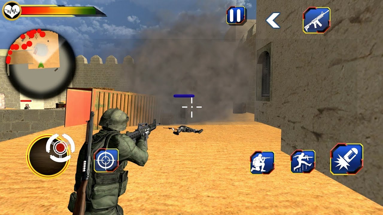 US Army Counter Terrorist Shooting Strike (by Trenzy) Android Gameplay [HD]