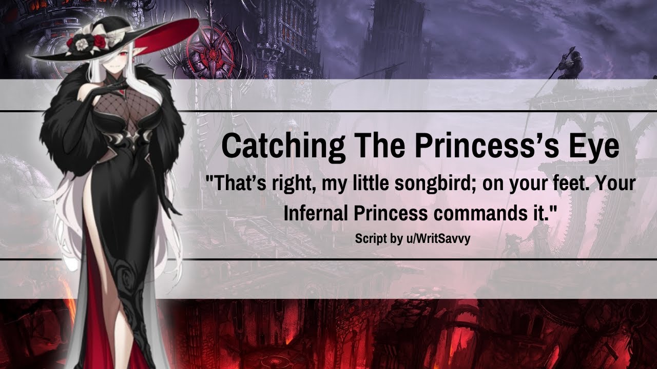 Catching the Eye of the Demon Princess [F4A] [Fantasy] [Flirting] [Human Listener] [ASMR]