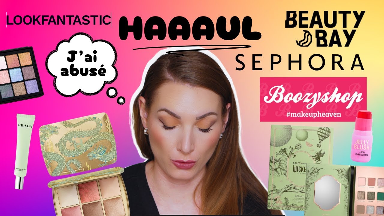 HAUL SEPHORA (gold) Beauty Bay Look Fantastic Boozyshop ; QUE DES PEPITES !!