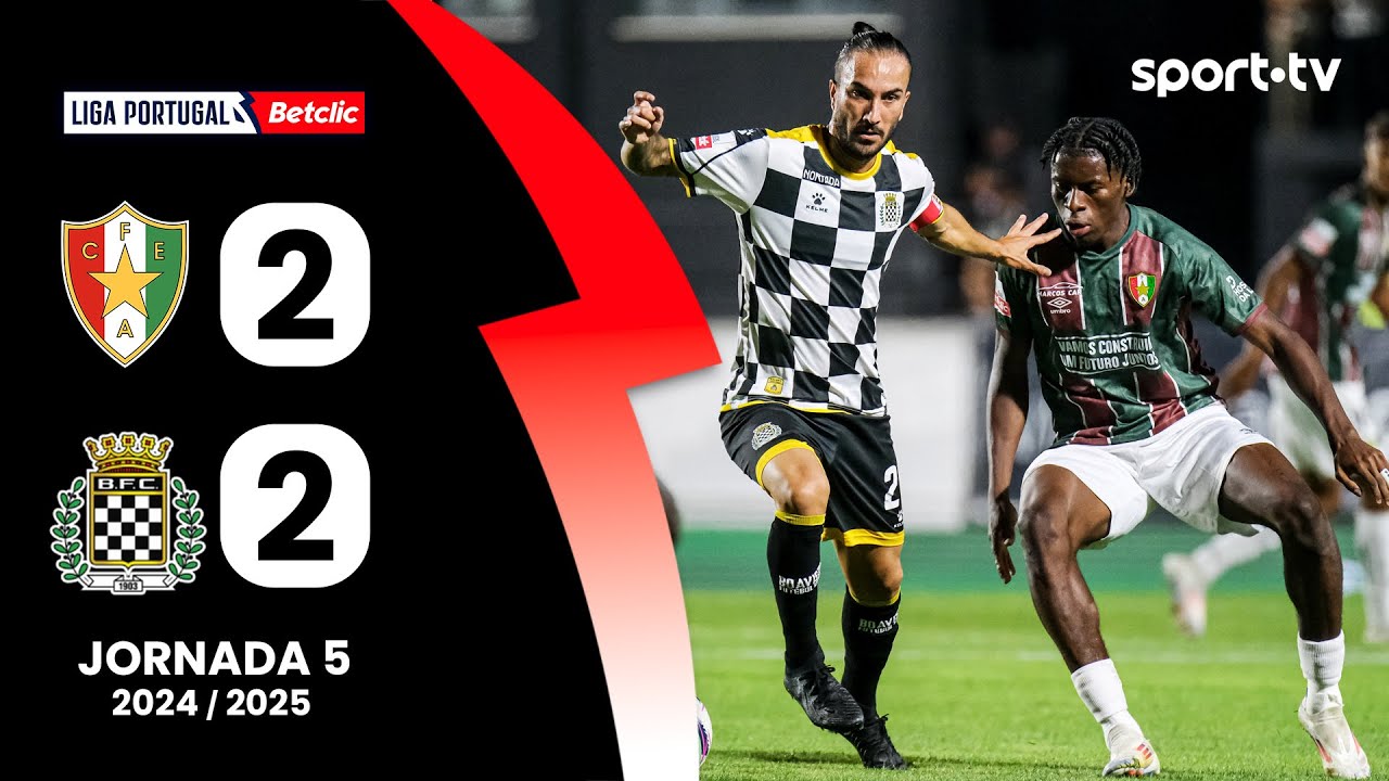 Resumo: Estrela Amadora 2-2 Boavista - Liga Portugal Betclic | sport tv