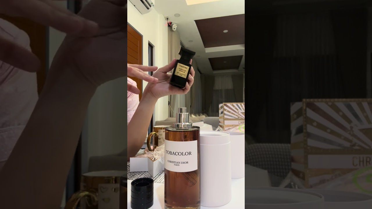 Christian Dior Tobacolor and Tom Ford Tobacco Vanille  Comparison