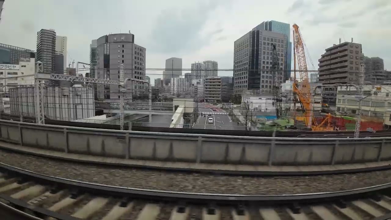The Tokaido Shinkansen right side view from Kyoto Sta. to Tokyo Sta.(25/5/15)
