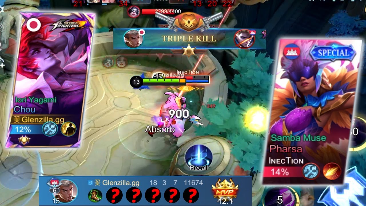 GLENZILLA VS INSECTION? | MVP GAMEPLAY | 18 KILLS | CHOU FREESTYLE