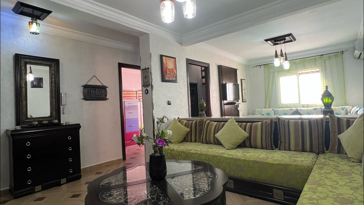دوبلكس مفروش👌بثمن همزة 67 مليون💶مساحته 110 متر في مدينة مرتيل🏖️أ حسن موقع☎️ 0608867361
