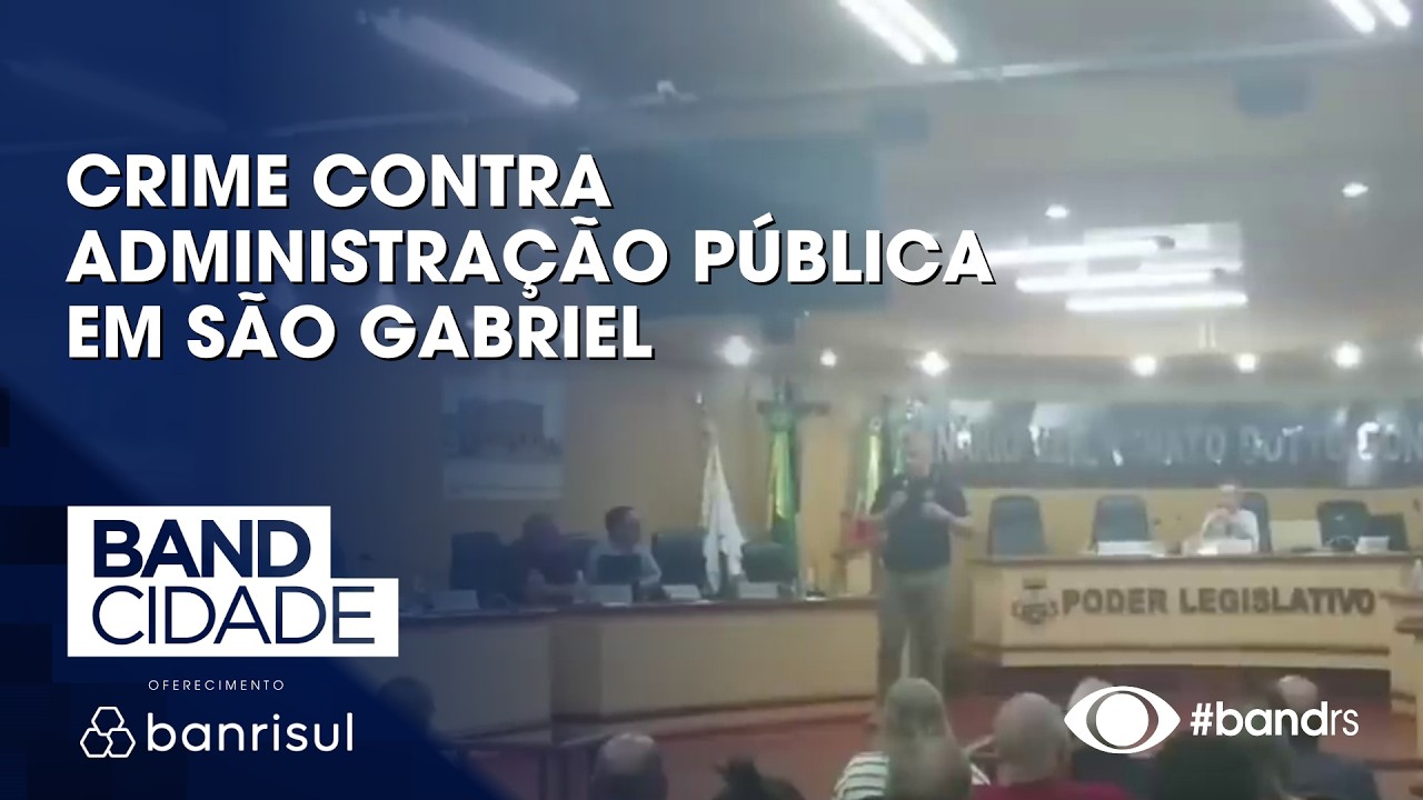 Crime contra administração pública em São Gabriel