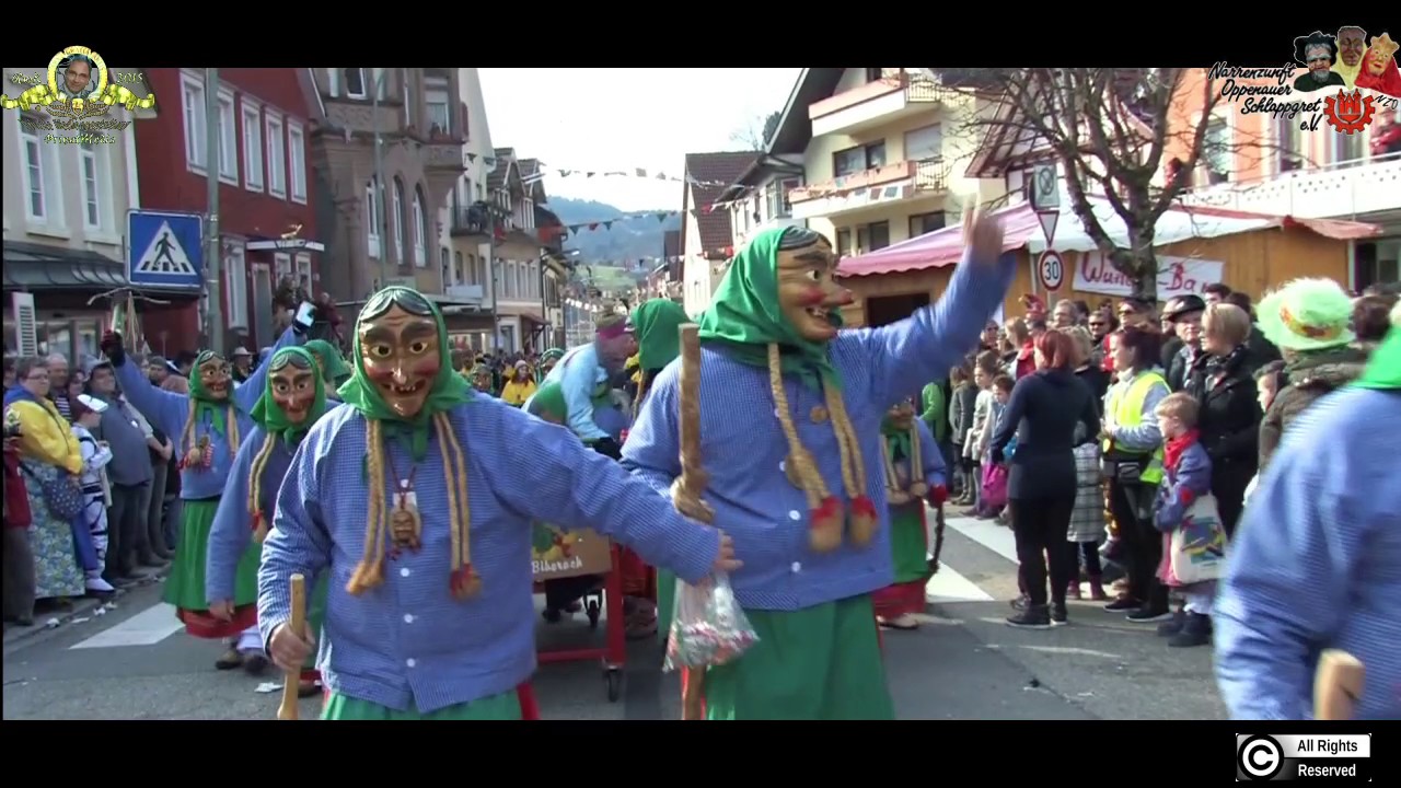 Der große Oppenauer Rosenmontags Umzug 2017