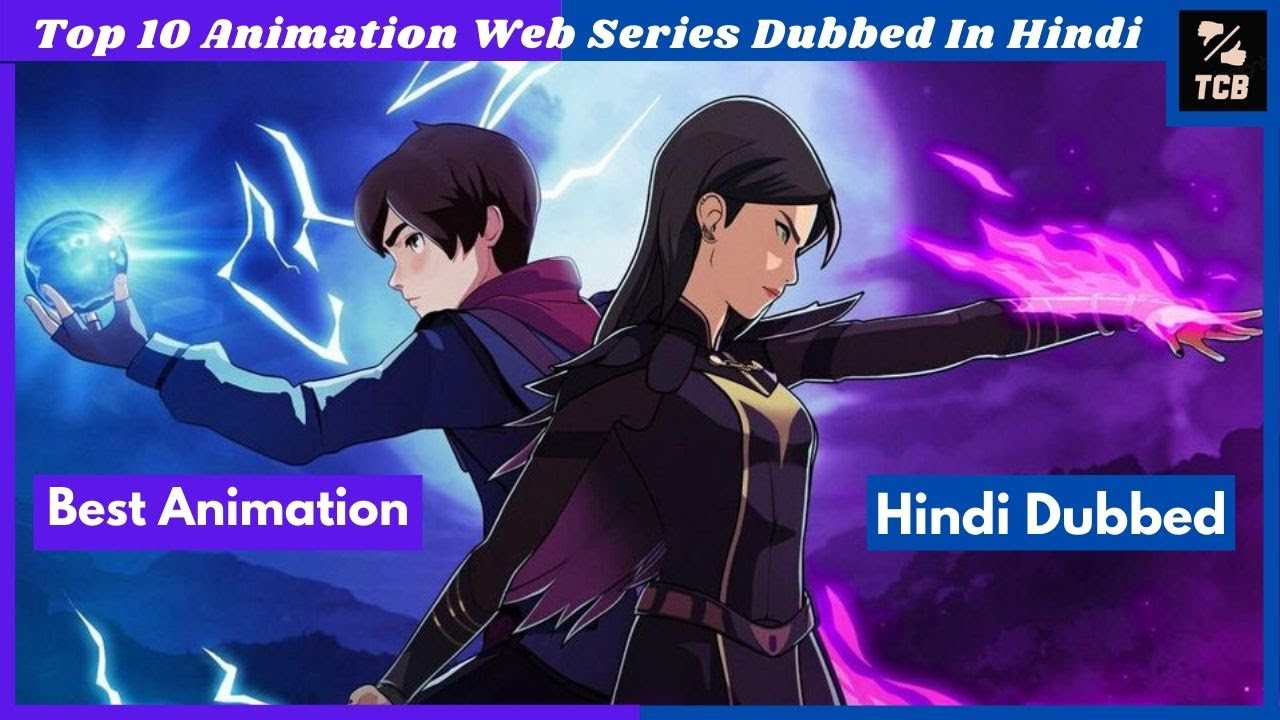 Top10 Animation Web Series In Hindi|On Netflix, Amazon Prime |Top10 Best Anime Shows in Hindi Dubbed
