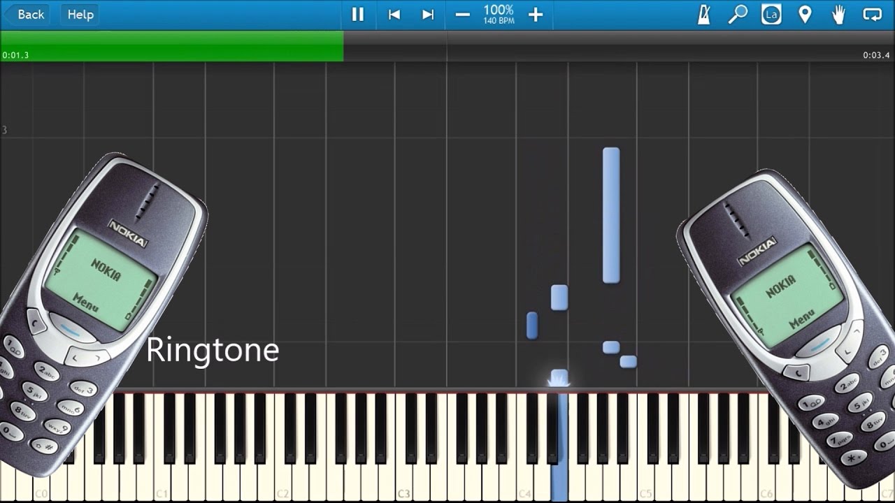 NOKIA 3310 RINGTONES IN SYNTHESIA