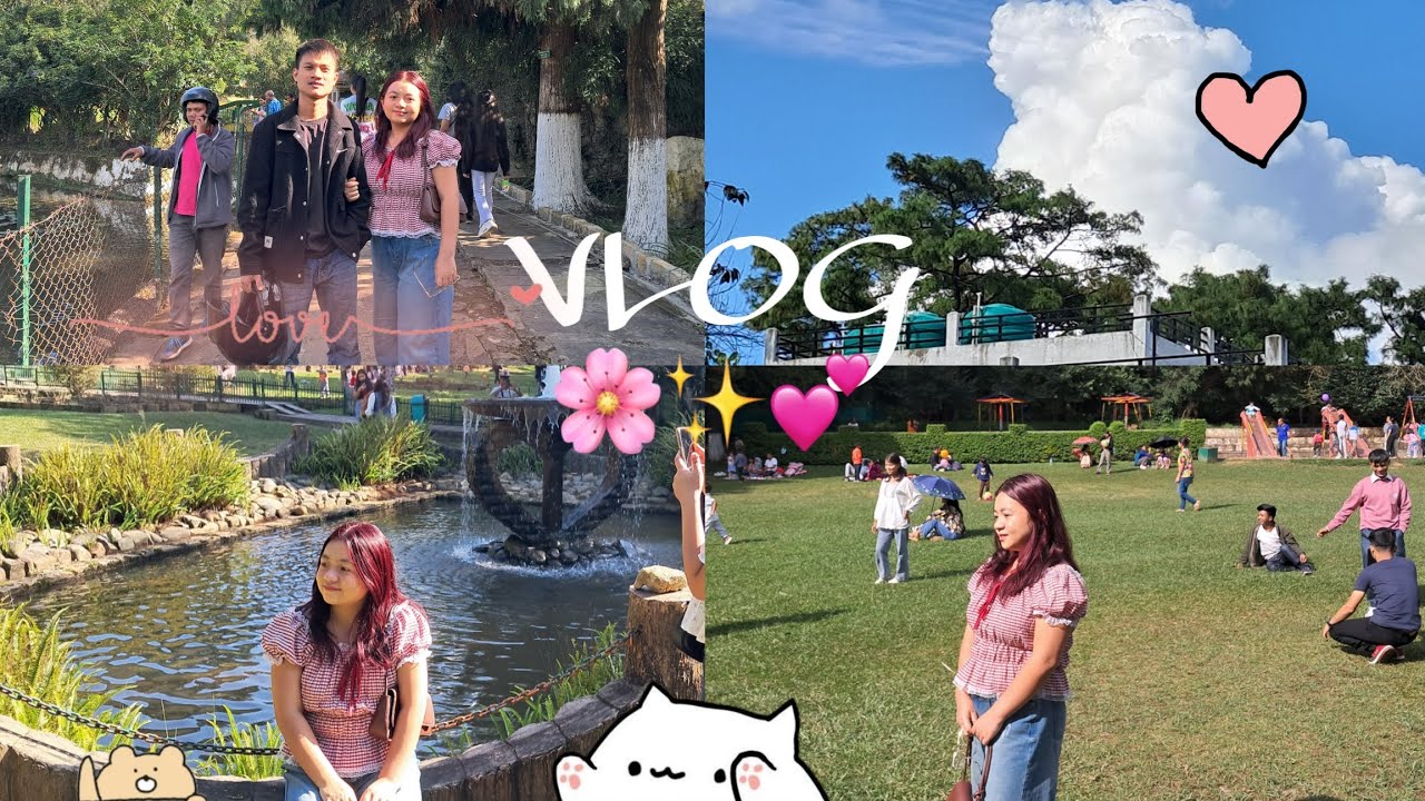 Family outing in lady hydri park 🌷🩷#coupleshorts #vlog #meghalaya 