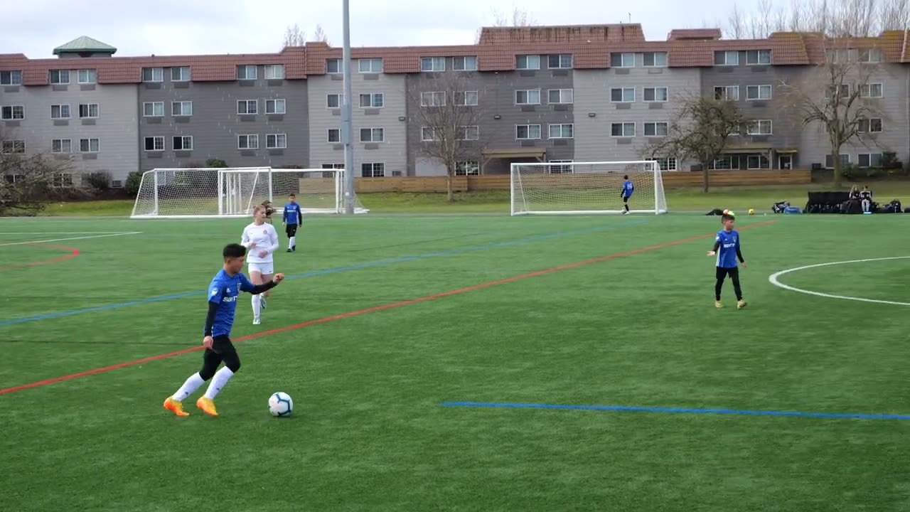 20230326 Friendly scrimmage vs Thorns 09G - Boys vs Girls