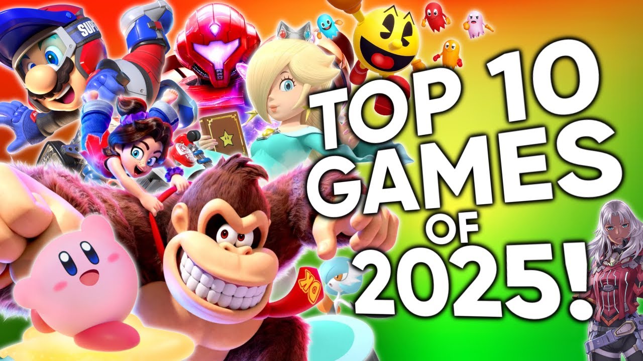 Hypermariosunshine представляет: ТОП-10 ЛЮБИМЫХ ИГР 2025 ГОДА!