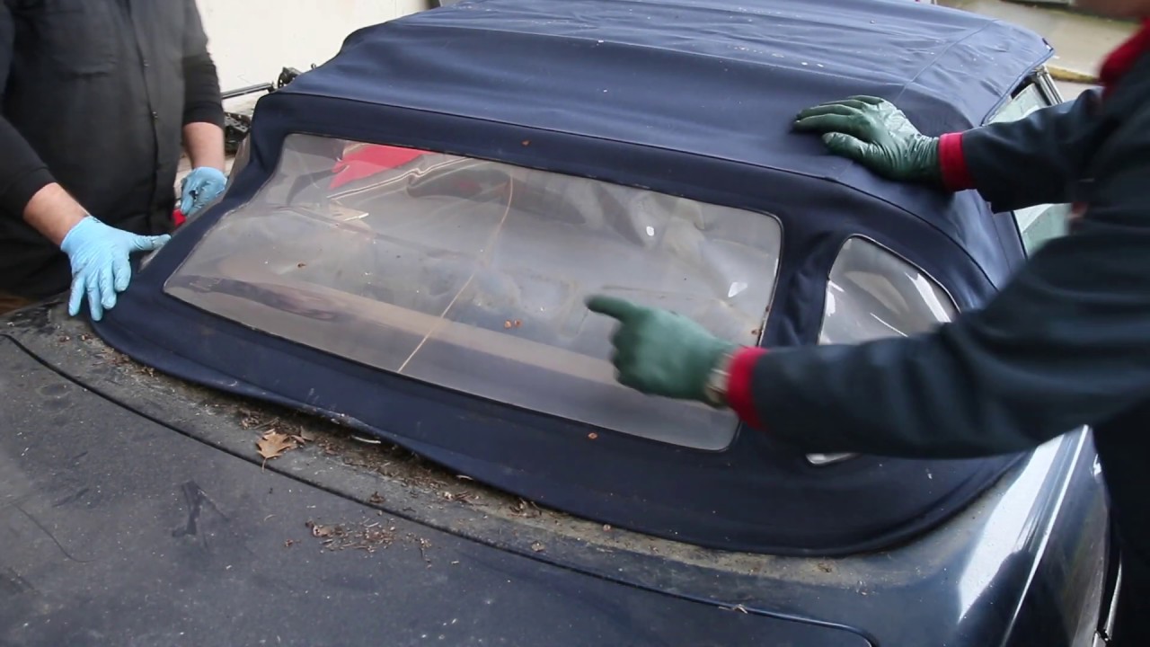 Classic R107 SL Repair Series Part 11: How is That Soft Top Going to Look?