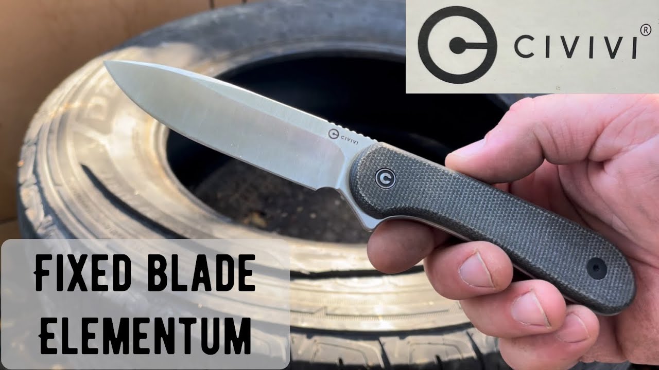 CIVIVI Fixed blade Elementum. A sweet edc fixed blade