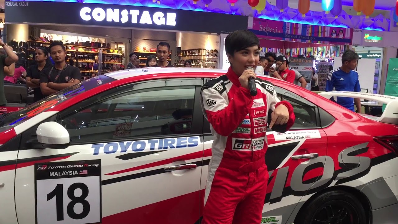 Meet & Greet Janna Nick di Sutera Mall JB ( Toyota Gazoo Racing )