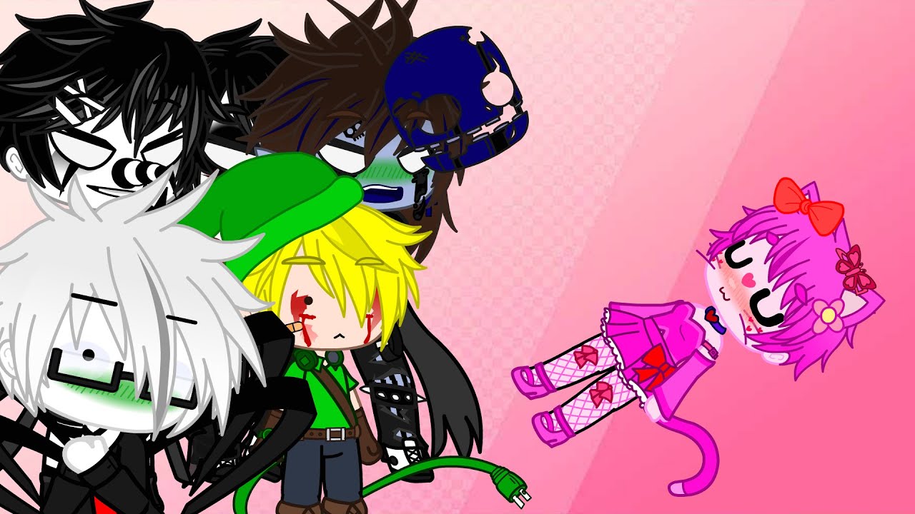 creepypasta boys meet a UwU cat