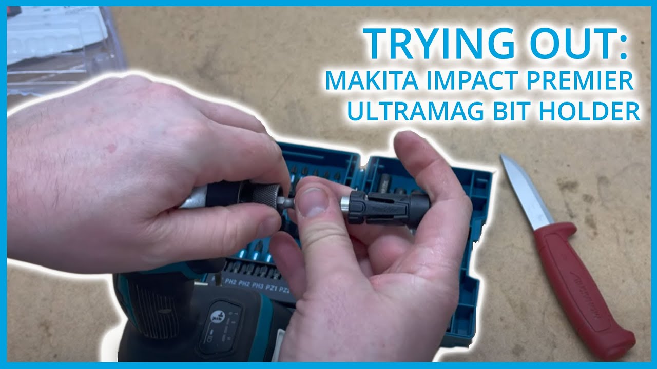 Распаковка набора Makita B-66880 Impact Black (35 предметов) и держателя бит Makita Impact Premie...