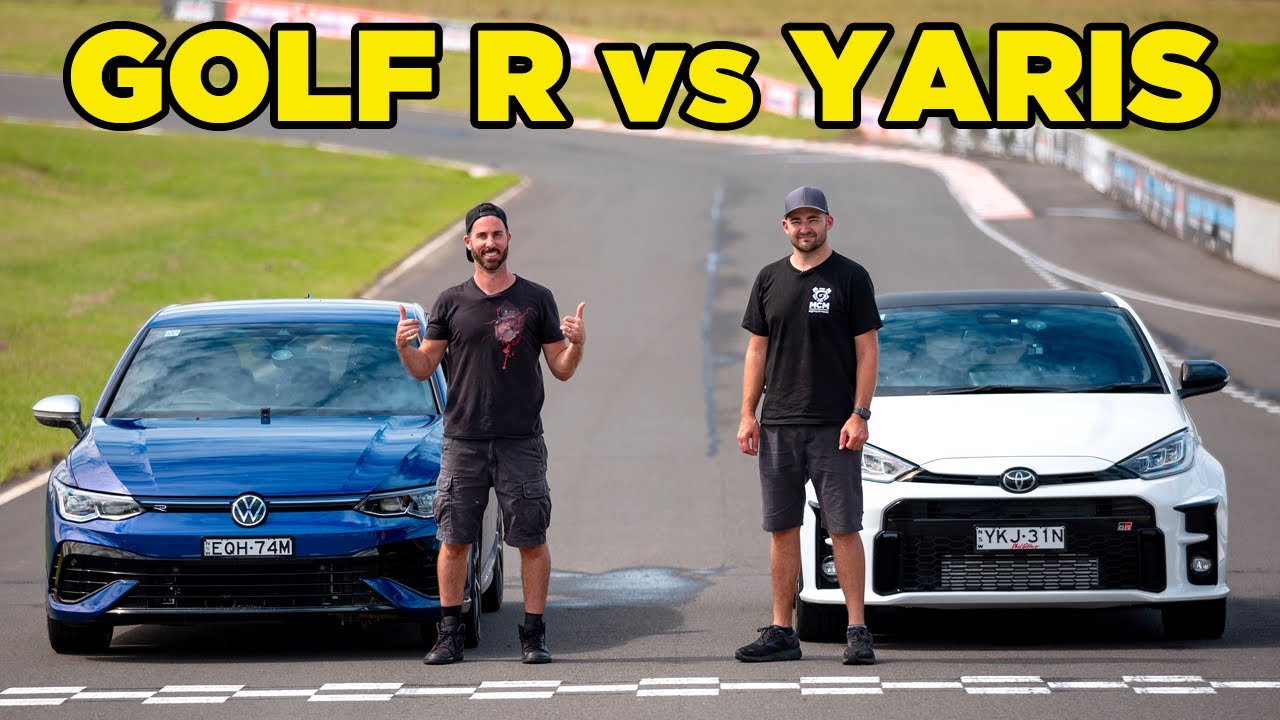 MK8 Golf R vs GR Yaris - 
