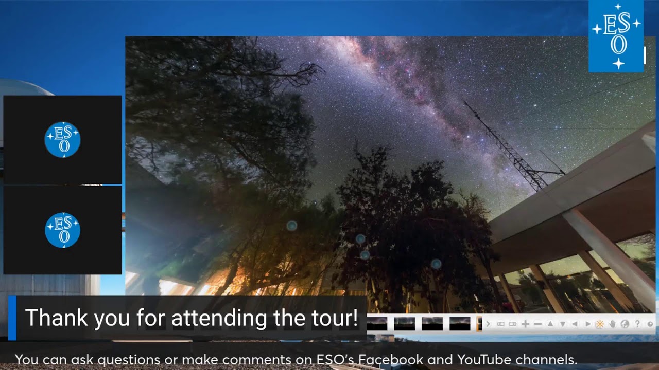 Virtual guided tour ESO's La Silla Observatory. 10/08/24, 16:00h CEST.