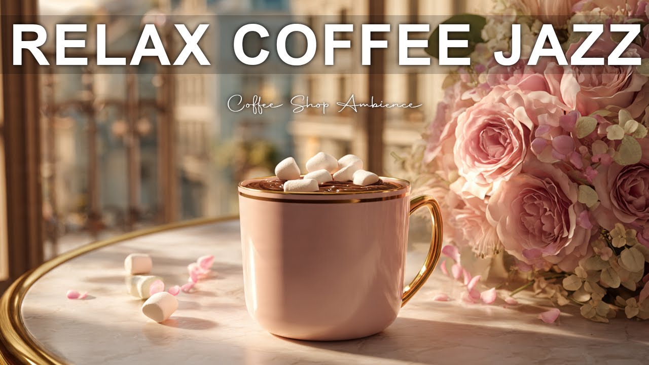 Relax Coffee Jazz ☕ Bossa Nova Instrumental and Relaxing Jazz Cafe Music for Studying.